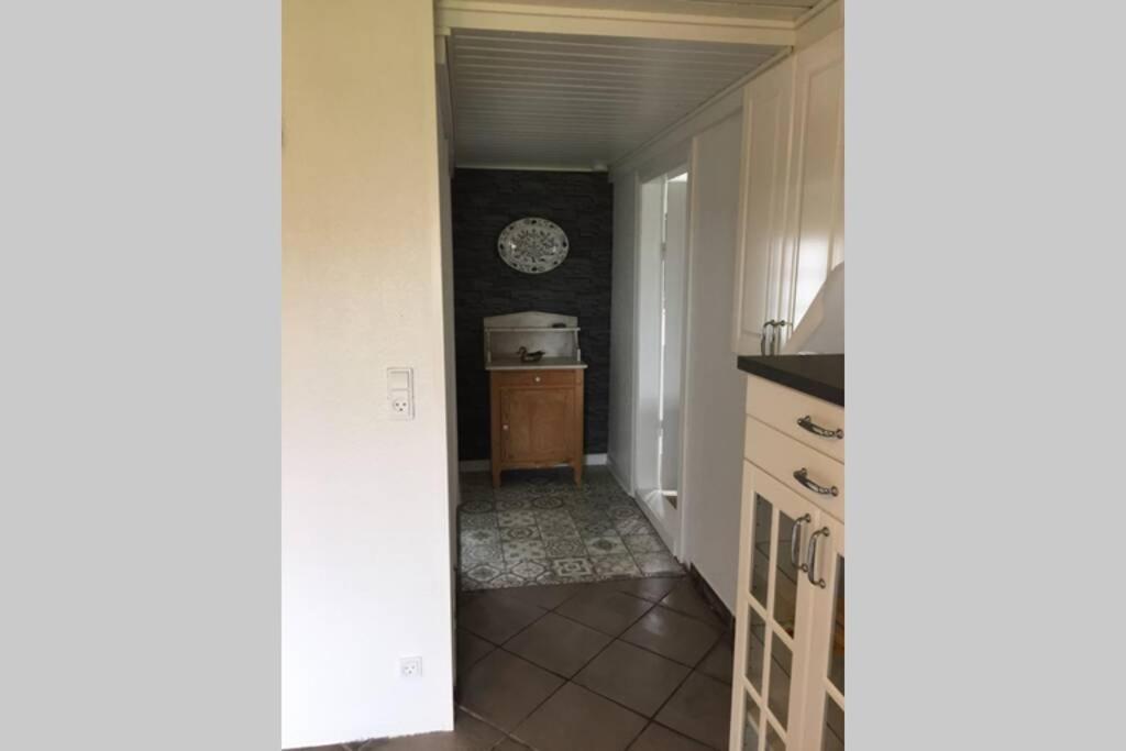 Gammelt Mando Hus Hyggebo Apartment Ribe Bagian luar foto
